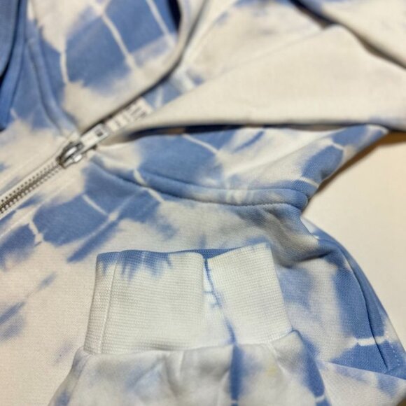 New! GAP teen tie-dye print zip-up hoodie - Picture 5 of 7